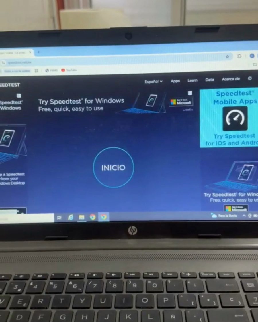 Comprobando la velocidad en una habitación